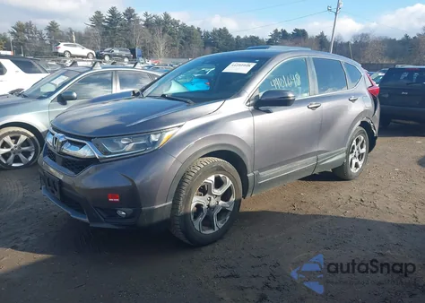 2018 Honda Cr-V Ex from USA, damaged, VIN 7FARW2H57JE001509